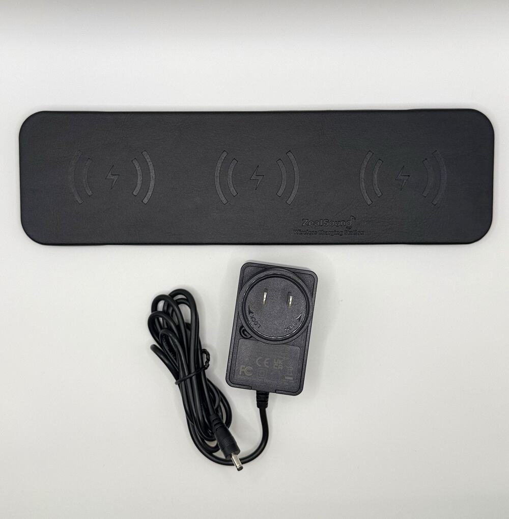 ZealSound 3 in 1 Wireless Charging Pad for iPhone Samsung AirPods 24W Adapter